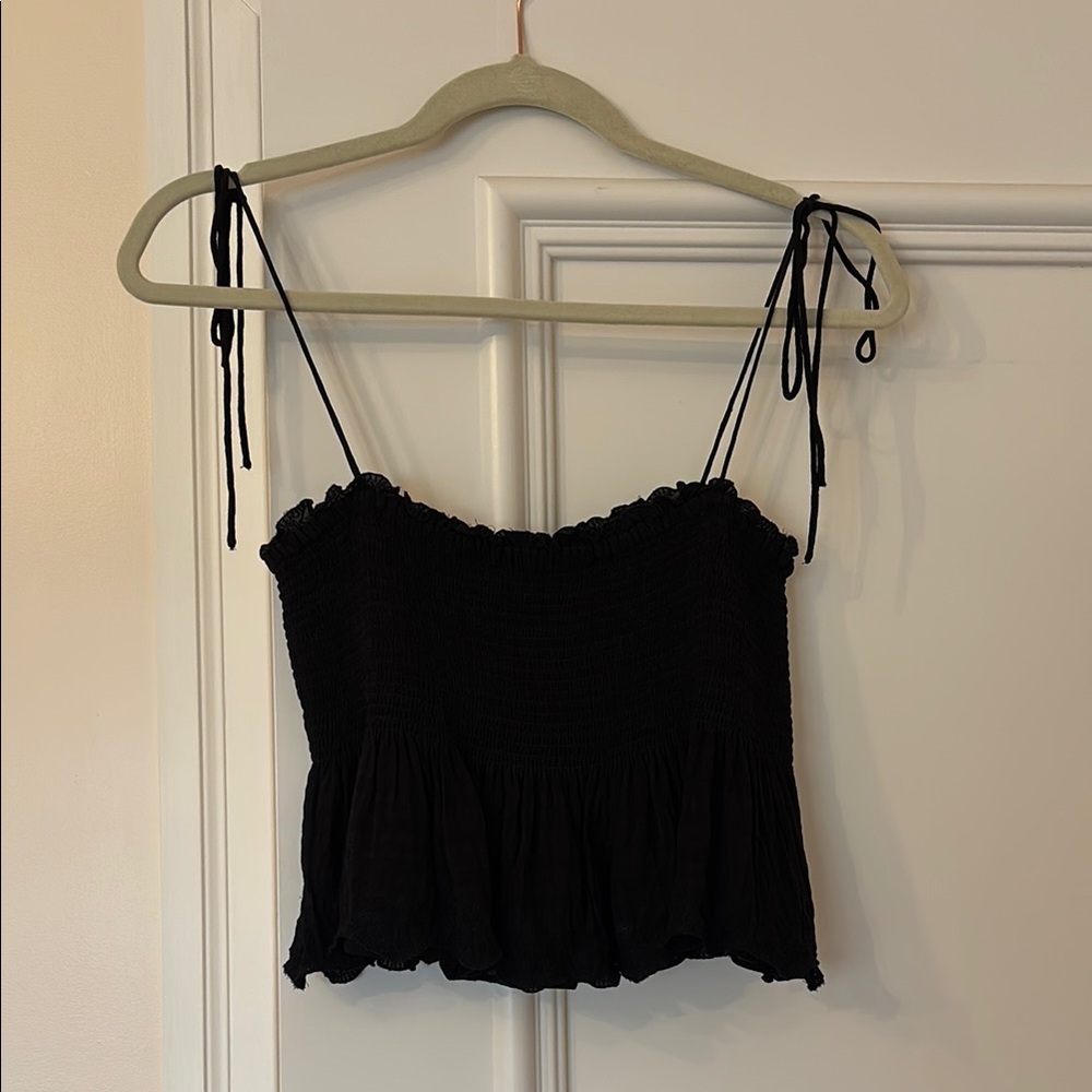 Wilfred Smocked Embroidered tank